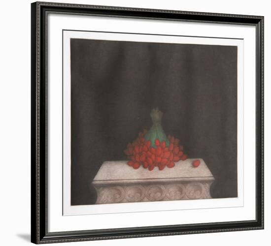 Strawberries-Tomoe Yokoi-Framed Collectable Print