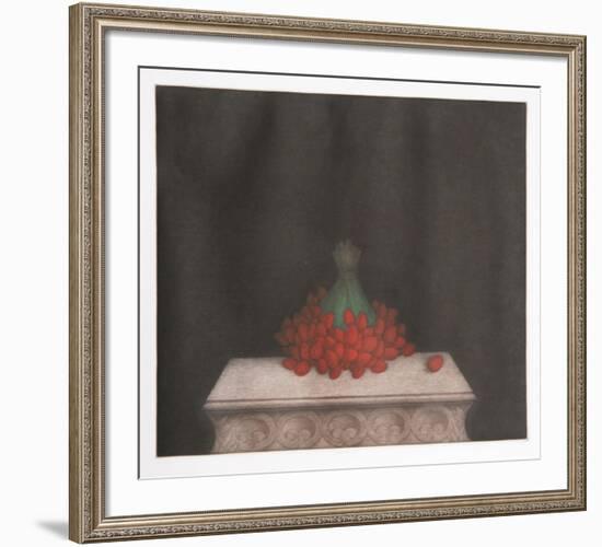 Strawberries-Tomoe Yokoi-Framed Collectable Print