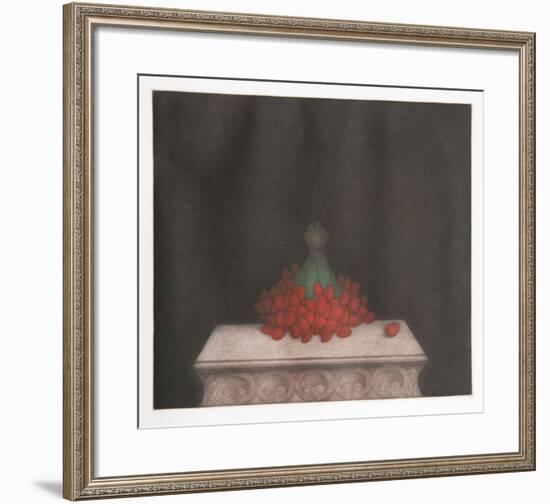 Strawberries-Tomoe Yokoi-Framed Collectable Print