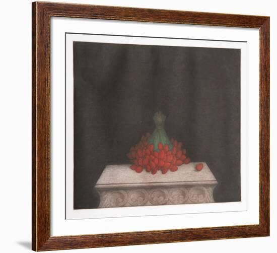 Strawberries-Tomoe Yokoi-Framed Collectable Print