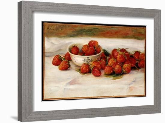 Strawberries-Pierre-Auguste Renoir-Framed Giclee Print