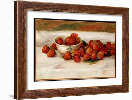 Strawberries-Pierre-Auguste Renoir-Framed Giclee Print