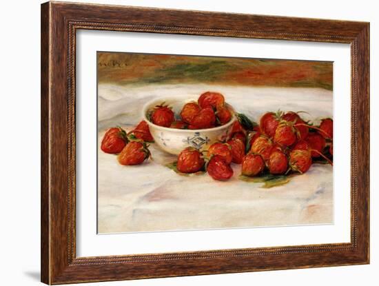 Strawberries-Pierre-Auguste Renoir-Framed Giclee Print