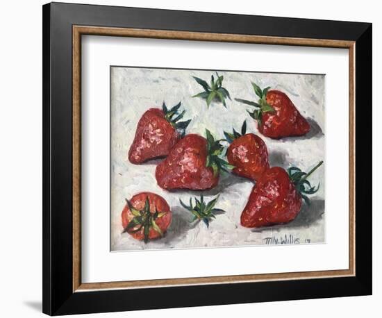 Strawberries-Tilly Willis-Framed Giclee Print