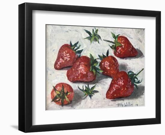 Strawberries-Tilly Willis-Framed Giclee Print