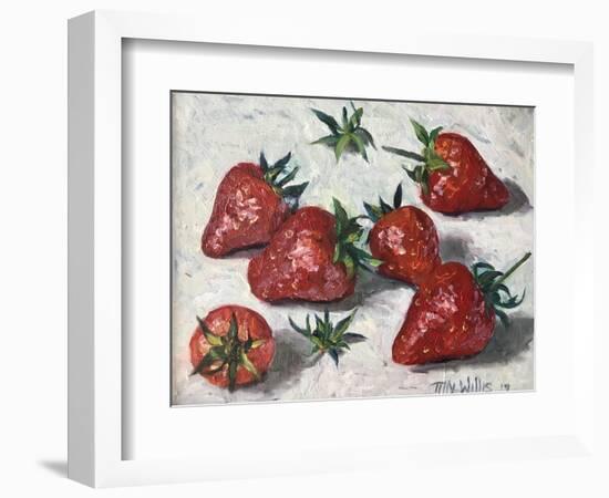 Strawberries-Tilly Willis-Framed Giclee Print