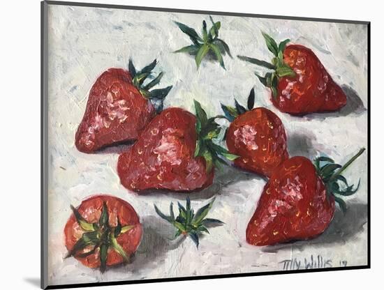 Strawberries-Tilly Willis-Mounted Giclee Print