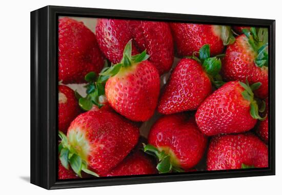 Strawberrries-monysasi-Framed Premier Image Canvas