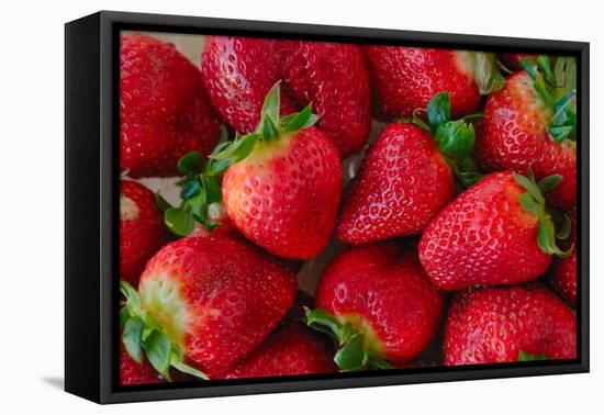 Strawberrries-monysasi-Framed Premier Image Canvas