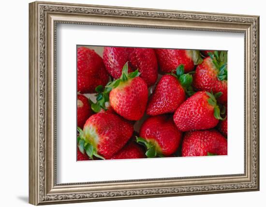 Strawberrries-monysasi-Framed Photographic Print