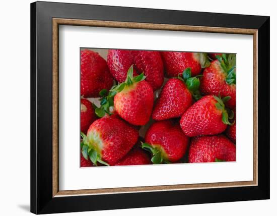 Strawberrries-monysasi-Framed Photographic Print