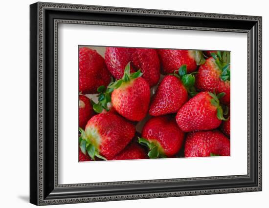 Strawberrries-monysasi-Framed Photographic Print