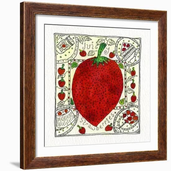 Strawberry, 1992-Julie Nicholls-Framed Giclee Print