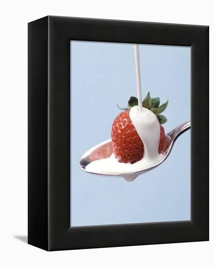 Strawberry and Cream-Steve Lupton-Framed Premier Image Canvas