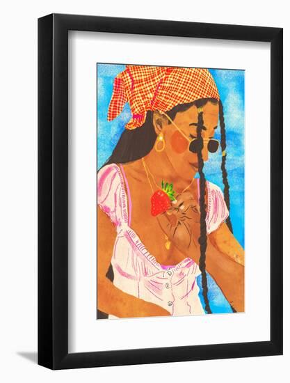 Strawberry Beauty-Gigi Rosado-Framed Photographic Print