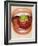 Strawberry Between Teeth-Cristina-Framed Photographic Print