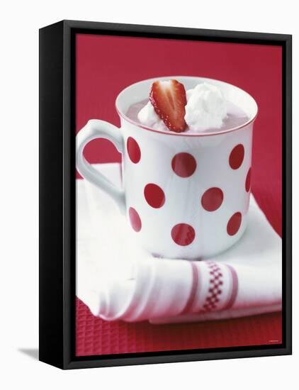 Strawberry Cream in a Cup-Alena Hrbkova-Framed Premier Image Canvas