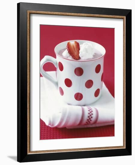 Strawberry Cream in a Cup-Alena Hrbkova-Framed Photographic Print