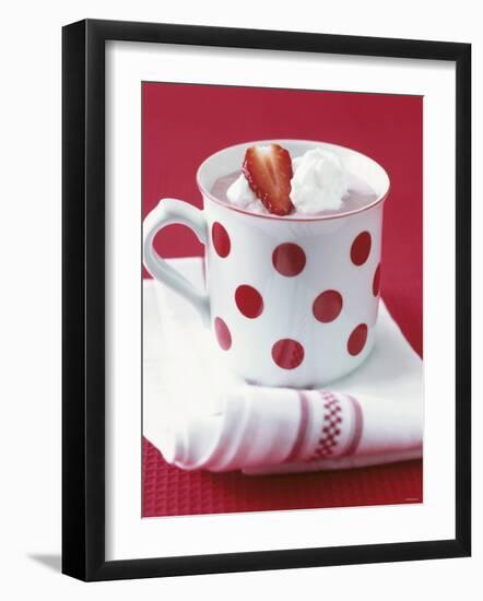 Strawberry Cream in a Cup-Alena Hrbkova-Framed Photographic Print