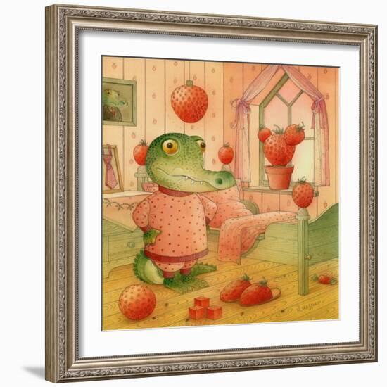 Strawberry Day, 2006-Kestutis Kasparavicius-Framed Giclee Print