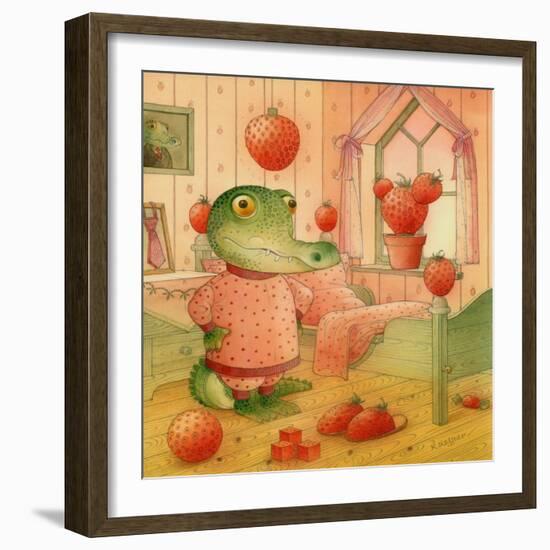 Strawberry Day, 2006-Kestutis Kasparavicius-Framed Giclee Print