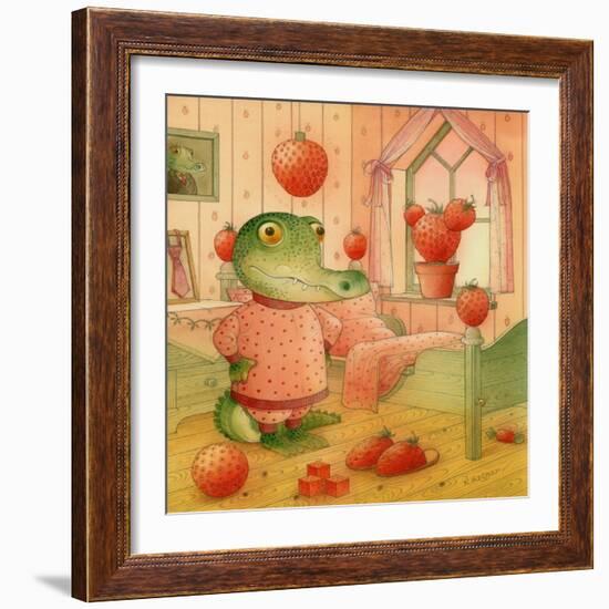 Strawberry Day, 2006-Kestutis Kasparavicius-Framed Giclee Print