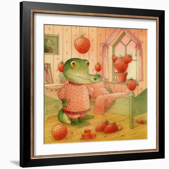 Strawberry Day, 2006-Kestutis Kasparavicius-Framed Giclee Print