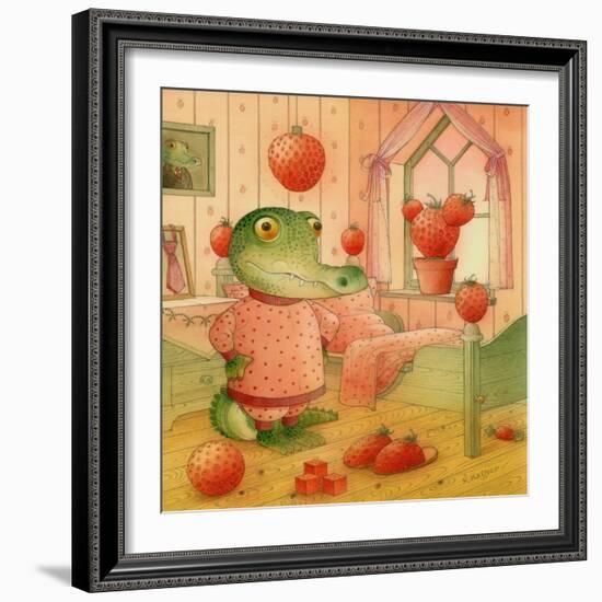 Strawberry Day, 2006-Kestutis Kasparavicius-Framed Giclee Print