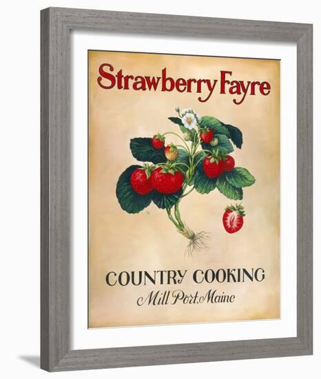 Strawberry Fayre-Isiah and Benjamin Lane-Framed Giclee Print