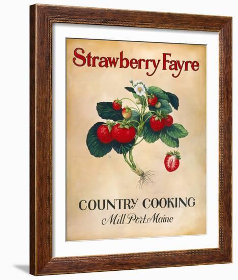 Strawberry Fayre-Isiah and Benjamin Lane-Framed Giclee Print