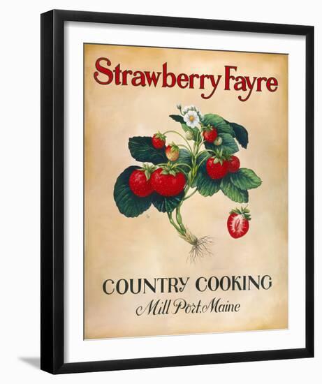 Strawberry Fayre-Isiah and Benjamin Lane-Framed Giclee Print