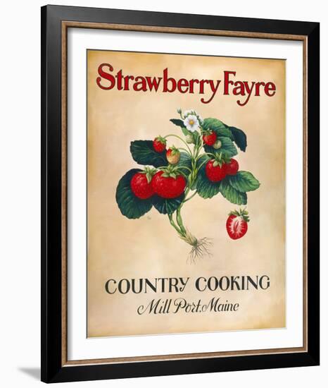 Strawberry Fayre-Isiah and Benjamin Lane-Framed Giclee Print