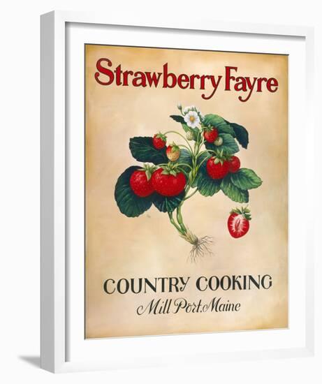 Strawberry Fayre-Isiah and Benjamin Lane-Framed Giclee Print