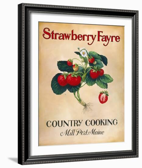 Strawberry Fayre-Isiah and Benjamin Lane-Framed Giclee Print