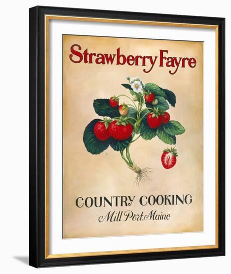 Strawberry Fayre-Isiah and Benjamin Lane-Framed Giclee Print