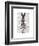 Strawberry Hare-Fab Funky-Framed Art Print