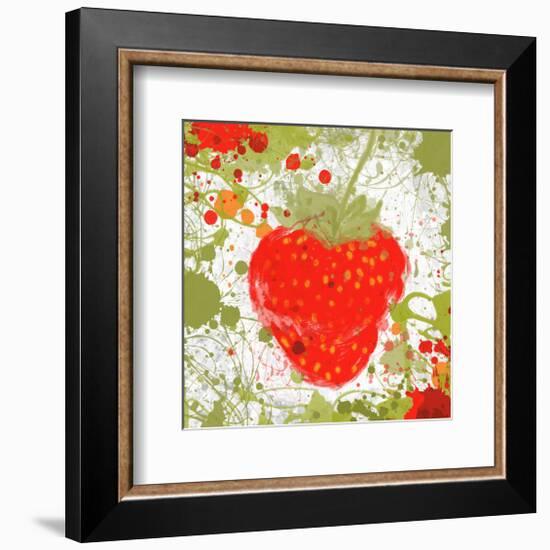 Strawberry II-Irena Orlov-Framed Art Print