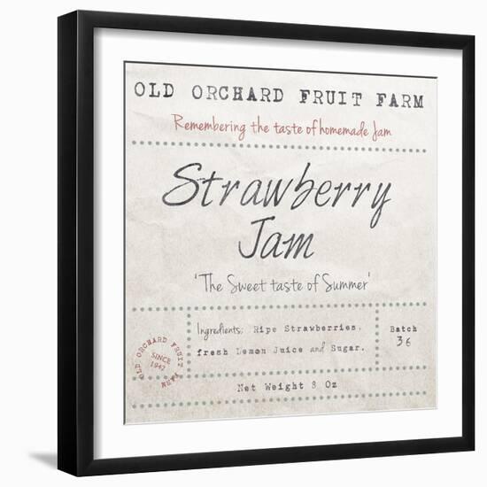 Strawberry Jam-The Vintage Collection-Framed Giclee Print