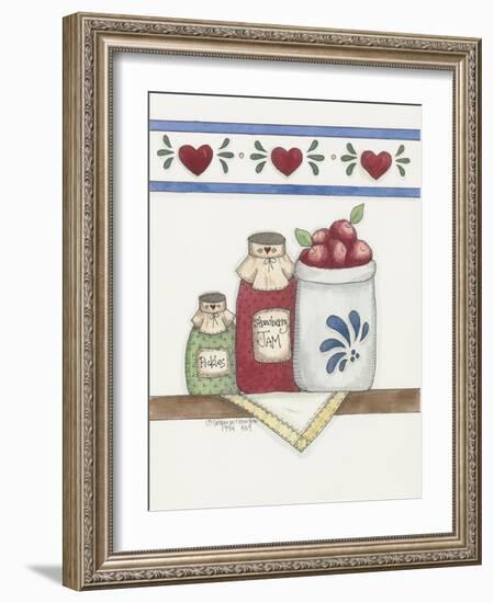 Strawberry Jam-Debbie McMaster-Framed Giclee Print