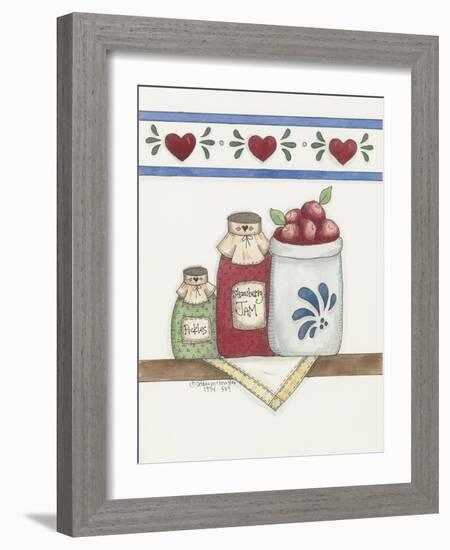 Strawberry Jam-Debbie McMaster-Framed Giclee Print