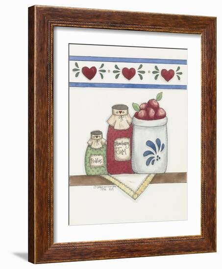 Strawberry Jam-Debbie McMaster-Framed Giclee Print