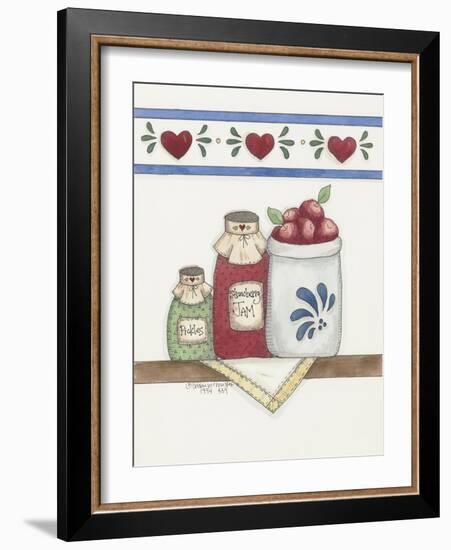 Strawberry Jam-Debbie McMaster-Framed Giclee Print