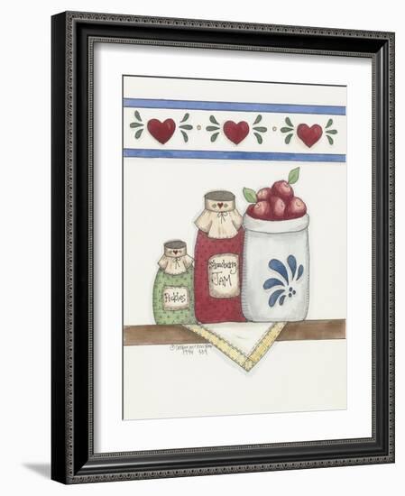 Strawberry Jam-Debbie McMaster-Framed Giclee Print