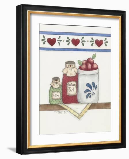 Strawberry Jam-Debbie McMaster-Framed Giclee Print