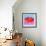 Strawberry Jello-Key and Sea Creative-Framed Giclee Print displayed on a wall