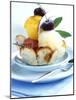 Strawberry, Mango and Lemon Sorbet in a Pastry Shell-Alena Hrbkova-Mounted Photographic Print
