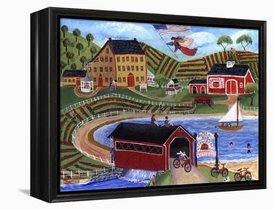 Strawberry Market Antiques Cheryl Bartley-Cheryl Bartley-Framed Premier Image Canvas