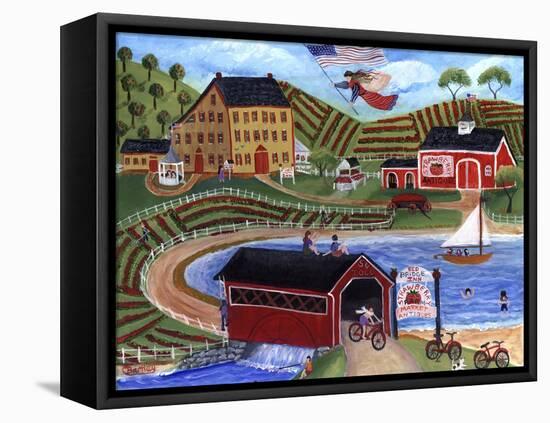 Strawberry Market Antiques Cheryl Bartley-Cheryl Bartley-Framed Premier Image Canvas