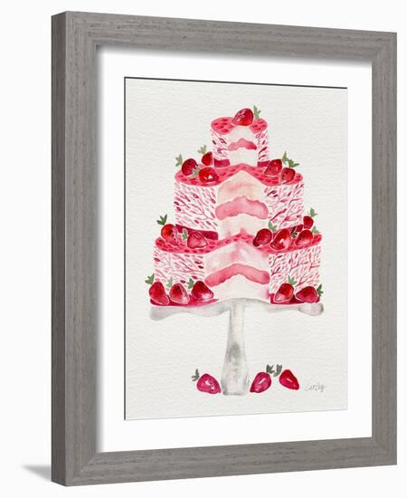 Strawberry Short Cake-Cat Coquillette-Framed Giclee Print