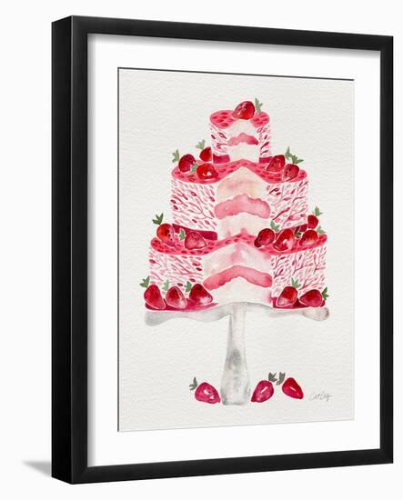 Strawberry Short Cake-Cat Coquillette-Framed Giclee Print